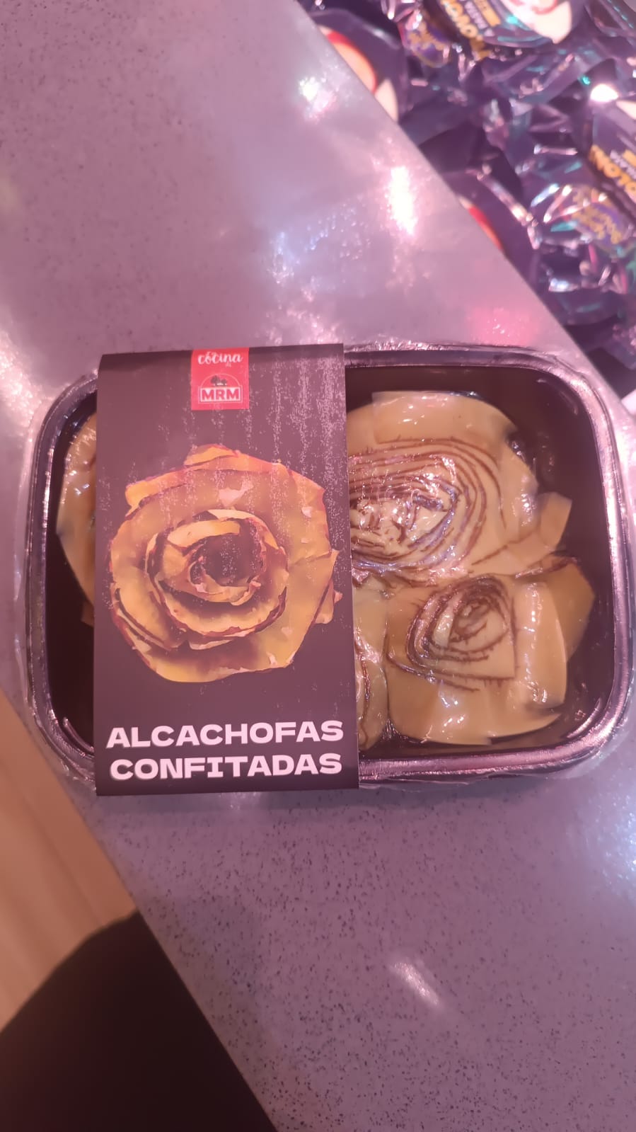 Alcachofas Confitadas