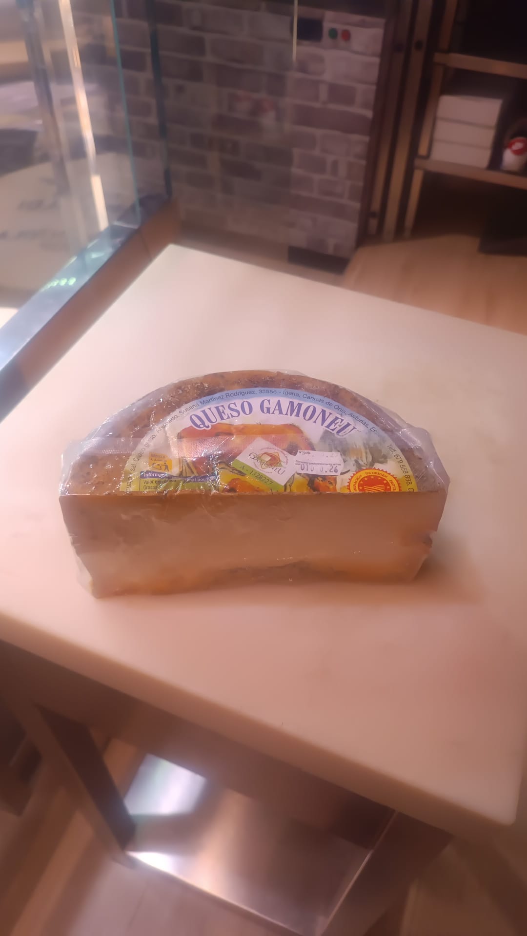 Queso Gamoneu Asturiano