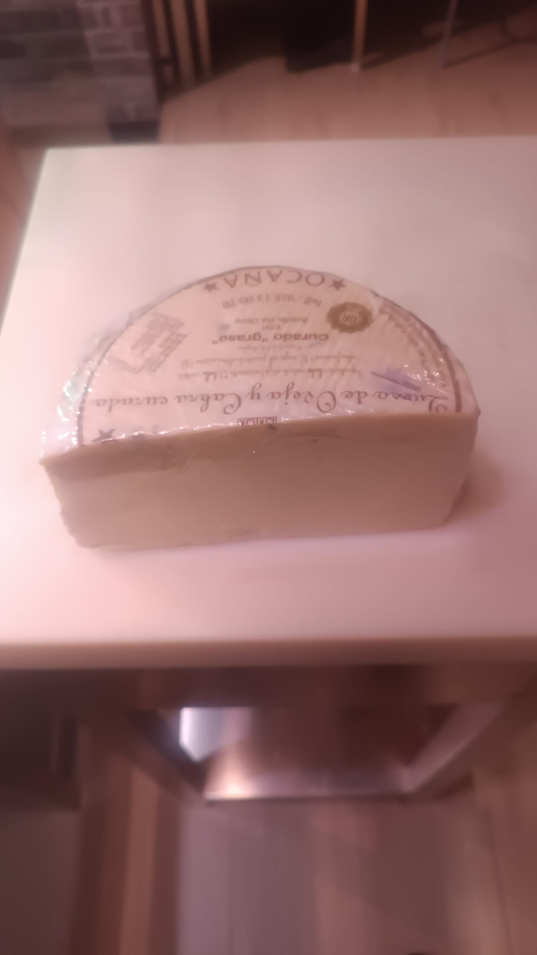 Queso Ocaña Semicurado de Cabra y Oveja