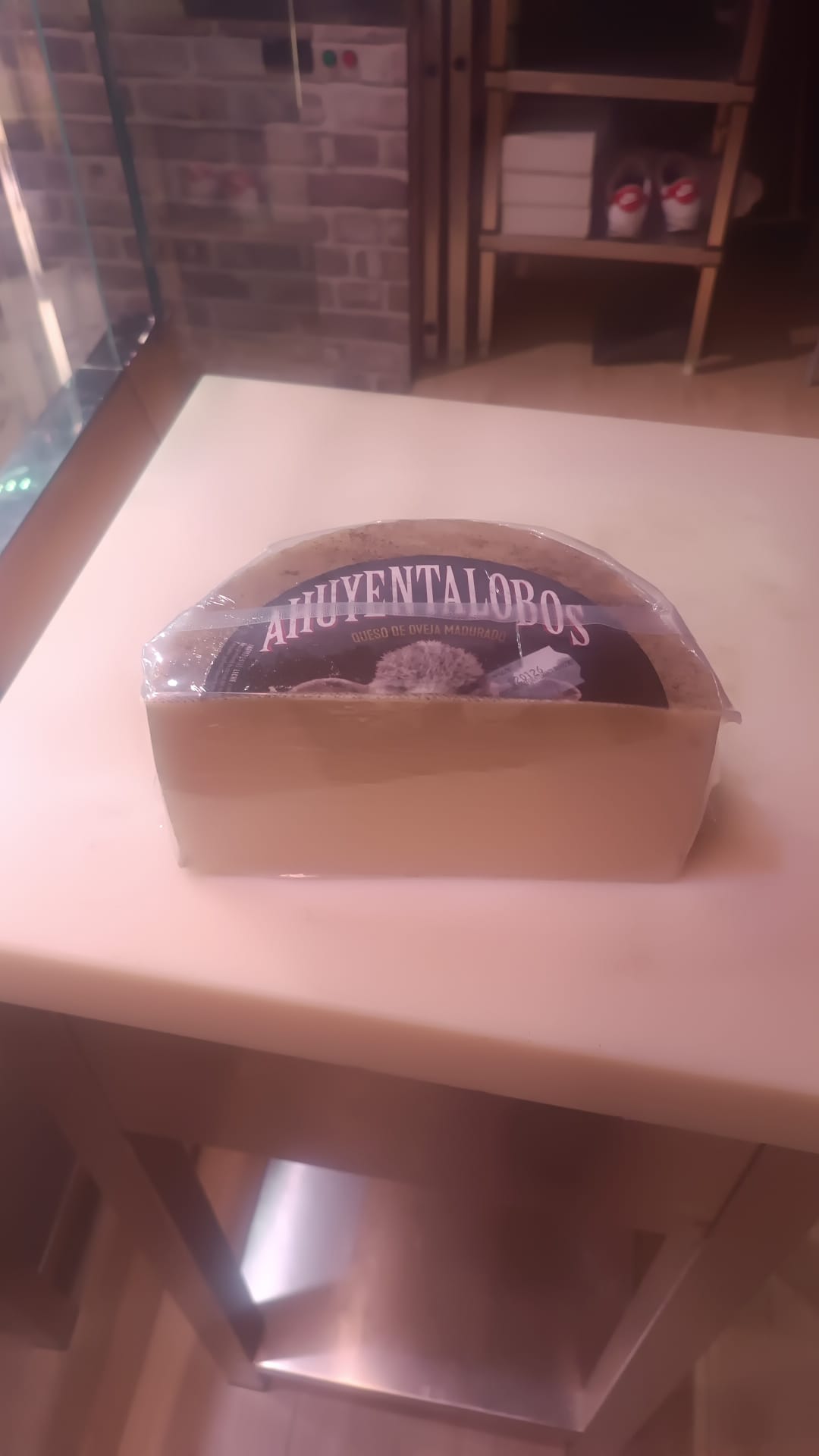 Queso Ahullentalobos. Leche Cruda de Oveja